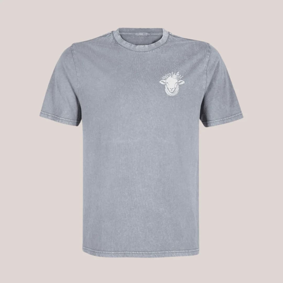 EL CORDERO DE DIOS - CAMISETA ACID WASH - 1
