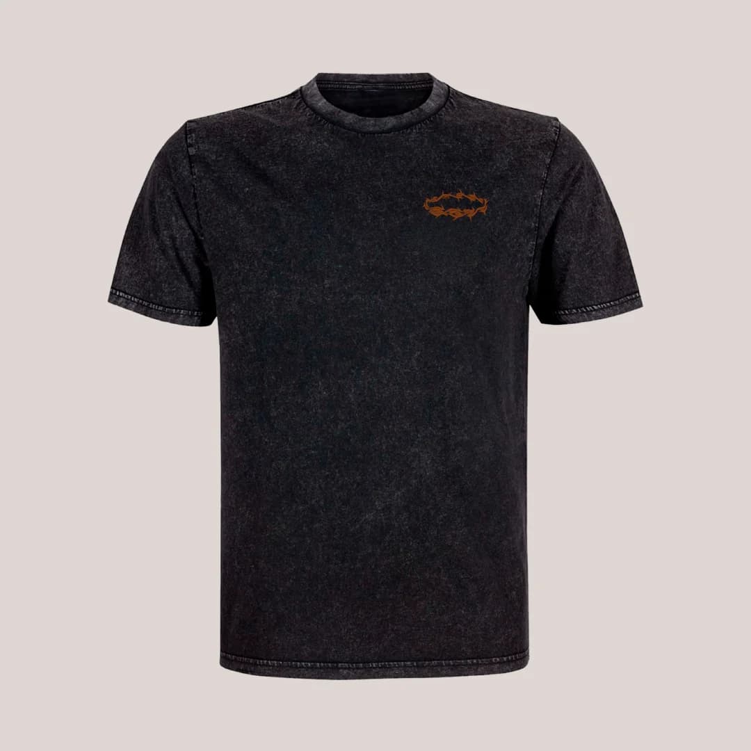 REY DE REYES - POLERA ACID WASH - 1