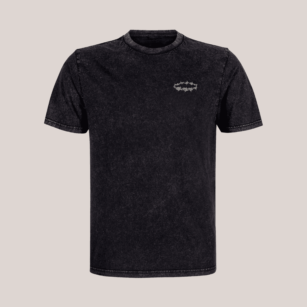 REY DE REYES - POLERA ACID WASH - 1
